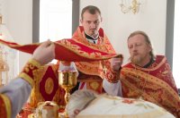 Божественная литургия и чин освящения часовни в честь Св. Дионисия Полоцкого на городском кладбище г.Светлогорска