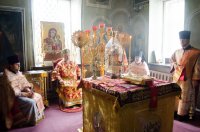 Божественная литургия в Свято-Петро-Павловском кафедральном соборе города Гомеля Божественная литургия в Свято-Петро-Павловском кафедральном соборе города Гомеля