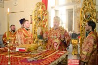 Всенощное бдение в канун дня памяти великомученика Георгия Победоносца