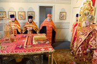 Всенощное бдение в канун дня памяти великомученика Георгия Победоносца