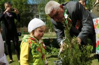 В УО "Ясли-сад №111 г. Гомеля" прошла акция посвященная 70-летию победы