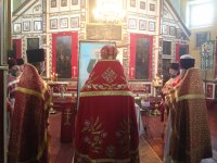 Продолжается Крестный ход ковчега с частицей мощей святой блаженной Матроны Московской Продолжается Крестный ход ковчега с частицей мощей святой блаженной Матроны Московской