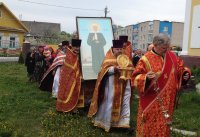 Продолжается Крестный ход ковчега с частицей мощей святой блаженной Матроны Московской Продолжается Крестный ход ковчега с частицей мощей святой блаженной Матроны Московской