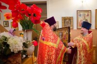 Божественная литургия в храме Святителя Николая Чудотворца д.Романовичи Божественная литургия в храме Святителя Николая Чудотворца д.Романовичи