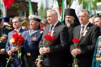 В Гомеле состоялся праздничный митинг, посвященный 70-летию Победы нашего народа над немецко-фашистскими захватчиками