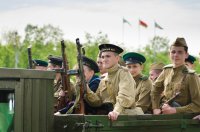 В Гомеле состоялся праздничный митинг, посвященный 70-летию Победы нашего народа над немецко-фашистскими захватчиками