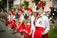 В Гомеле состоялся праздничный митинг, посвященный 70-летию Победы нашего народа над немецко-фашистскими захватчиками