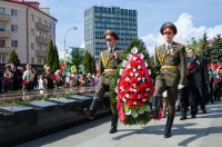 В Гомеле состоялся праздничный митинг, посвященный 70-летию Победы нашего народа над немецко-фашистскими захватчиками