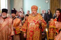 Всенощное бдение в Свято-Петро-Павловском кафедральном соборе Всенощное бдение в Свято-Петро-Павловском кафедральном соборе