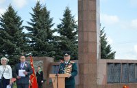 В а.г. Урицкое Гомельского района состоялся торжественный митинг, посвященный 70-летию победы в Великой Отечественной войне