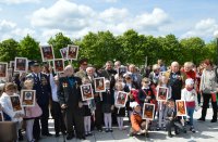 В а.г. Урицкое Гомельского района состоялся торжественный митинг, посвященный 70-летию победы в Великой Отечественной войне