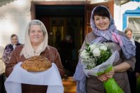 Божественная литургия в храме в честь Амфилохия Почаевского в д.Вежны Божественная литургия в храме в честь Амфилохия Почаевского в д.Вежны