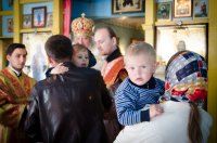 Божественная литургия в храме в честь Амфилохия Почаевского в д.Вежны Божественная литургия в храме в честь Амфилохия Почаевского в д.Вежны