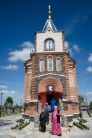 Посещение строящегося храма святителя Николая Японского