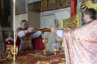 Божественная литургия в Свято-Петро-Павловском кафедральном соборе г.Гомеля