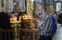 Божественная литургия в Свято-Петро-Павловском кафедральном соборе г.Гомеля