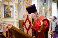 Божественная литургия в Свято-Петро-Павловском кафедральном соборе г.Гомеля