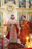 Божественная литургия в Свято-Петро-Павловском кафедральном соборе г.Гомеля