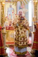 Божественная литургия в Свято-Петро-Павловском кафедральном соборе г.Гомеля