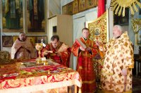 Божественная литургия в Свято-Петро-Павловском кафедральном соборе г.Гомеля