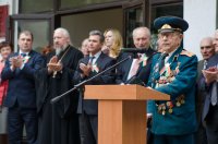 Преосвященнейший Стефан принял участие в мероприятиях, посвященных открытию музея Героя Советского Союза Ф.П. Котченко