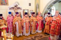 Божественная литургия в праздник иконы Божией Матери "Неупиваемая чаша"