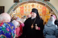 Божественная литургия в праздник иконы Божией Матери "Неупиваемая чаша"