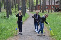 Республиканская акция ОО «БРСМ» и Белорусской Православной Церкви «Восстановление Святынь Беларуси» продолжается в Гомельской епархии