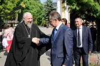 Делегация "XII Гомельский экономический форума – 2015" посетила Свято-Петро-Павловский кафедральный собор г.Гомеля Делегация "XII Гомельский экономический форума – 2015" посетила Свято-Петро-Павловский кафедральный собор г.Гомеля