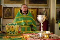 Божественная литургия в день отдания праздника Пятидесятницы Божественная литургия в день отдания праздника Пятидесятницы