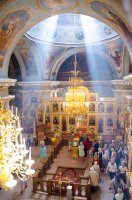 Божественная литургия в день отдания праздника Пятидесятницы Божественная литургия в день отдания праздника Пятидесятницы