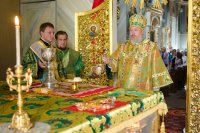 Божественная литургия в день отдания праздника Пятидесятницы Божественная литургия в день отдания праздника Пятидесятницы