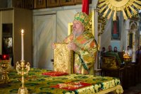 Божественная литургия в день отдания праздника Пятидесятницы Божественная литургия в день отдания праздника Пятидесятницы