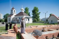 Рабочая поездка по строящимся храмам г.Гомеля