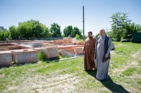 Рабочая поездка по строящимся храмам г.Гомеля