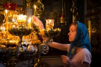 Вечернее богослужение с пением акафиста Пресвятой Богородице