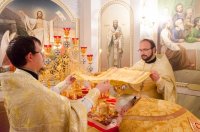 Божественная литургия в день памяти апп. от 70-ти Карпа и Алфея Божественная литургия в день памяти апп. от 70-ти Карпа и Алфея