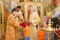 Божественная литургия в день памяти апп. от 70-ти Карпа и Алфея Божественная литургия в день памяти апп. от 70-ти Карпа и Алфея