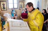 Божественная литургия в Спасо-Преображенском храме г.Гомеля