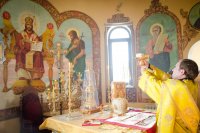 Божественная литургия в Спасо-Преображенском храме г.Гомеля