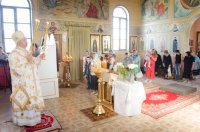 Божественная литургия в Спасо-Преображенском храме г.Гомеля