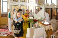 Божественная литургия в Спасо-Преображенском храме г.Гомеля