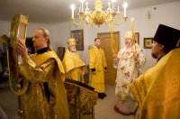 Преосвященнейший Стефан возглавил Божественную литургию в храме св.вмч. и целителя Пантелеимона г.Гомеля