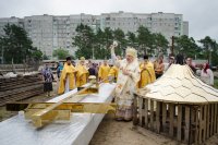 Преосвященнейший Стефан возглавил Божественную литургию в храме св.вмч. и целителя Пантелеимона г.Гомеля