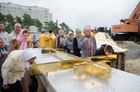 Преосвященнейший Стефан возглавил Божественную литургию в храме св.вмч. и целителя Пантелеимона г.Гомеля