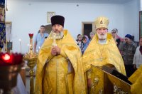 Преосвященнейший Стефан возглавил Божественную литургию в храме св.вмч. и целителя Пантелеимона г.Гомеля