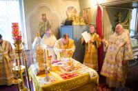 Божественная литургия в Свято-Петро-Павловском кафедральном соборе города Гомеля Божественная литургия в Свято-Петро-Павловском кафедральном соборе города Гомеля