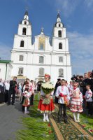 В канун праздника Собора Белорусских святых Святейший Патриарх Кирилл совершил богослужение в Свято-Духовом кафедральном соборе Минска В канун праздника Собора Белорусских святых Святейший Патриарх Кирилл совершил богослужение в Свято-Духовом кафедральном соборе Минска