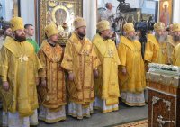 В канун праздника Собора Белорусских святых Святейший Патриарх Кирилл совершил богослужение в Свято-Духовом кафедральном соборе Минска В канун праздника Собора Белорусских святых Святейший Патриарх Кирилл совершил богослужение в Свято-Духовом кафедральном соборе Минска