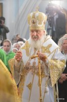 В канун праздника Собора Белорусских святых Святейший Патриарх Кирилл совершил богослужение в Свято-Духовом кафедральном соборе Минска В канун праздника Собора Белорусских святых Святейший Патриарх Кирилл совершил богослужение в Свято-Духовом кафедральном соборе Минска